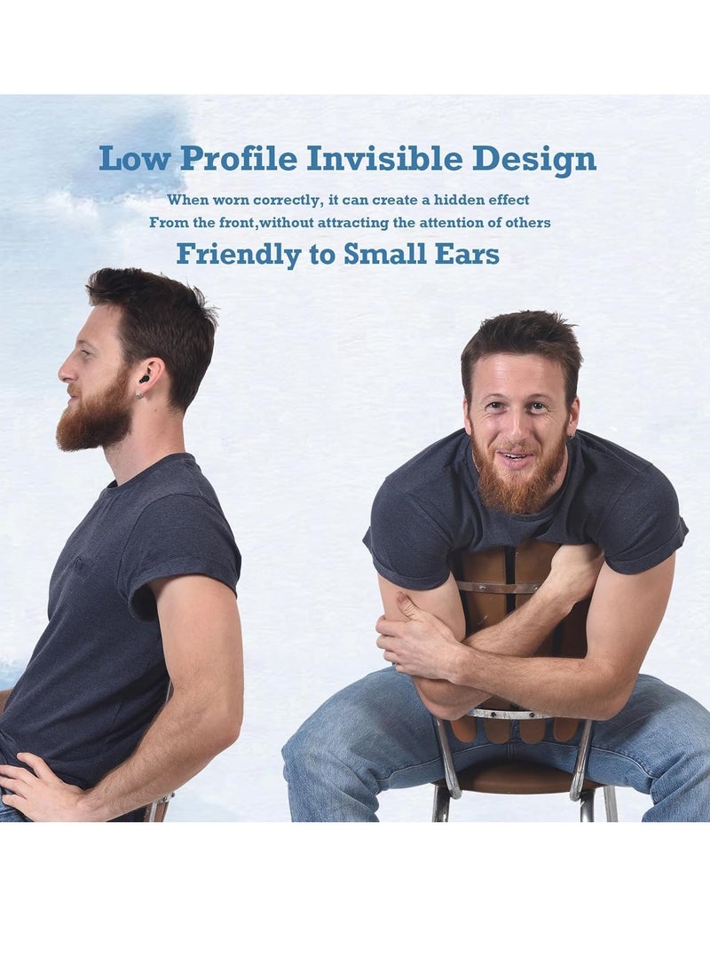 JBLTM Y9 Mini Small Bluetooth Earplugs Invisible Wireless Suitable for Small Ear Canals Low-key Minimum Sleep Micro Invisible Earplugs Small Ears Waterproof, Ultra-long Battery Life, Call Function, Voice Control, Support Music, Sleep Mode, E-sports Low Latency  - Image 3