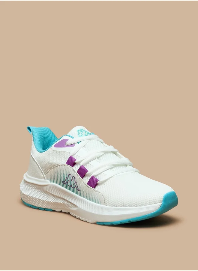 Kappa Girls' Logo Detail Lace-Up Sports Shoes