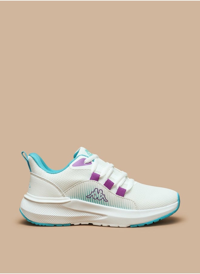 Kappa - Girls' Logo Detail Lace-Up Sports Shoes - Image 1