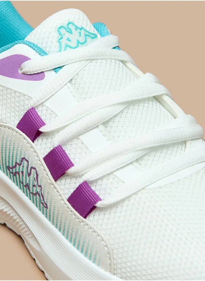 Kappa Girls' Logo Detail Lace-Up Sports Shoes