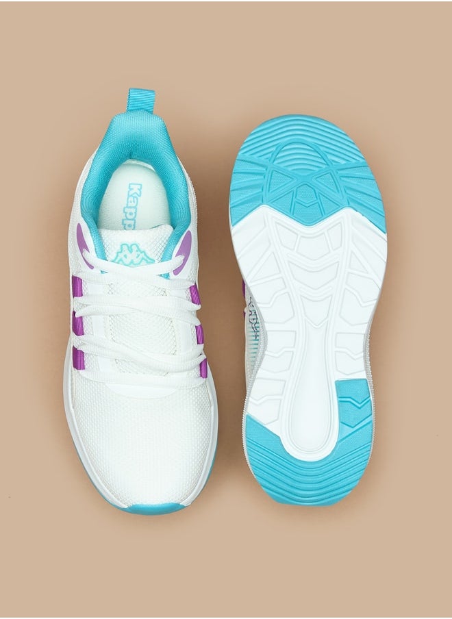 Kappa - Girls' Logo Detail Lace-Up Sports Shoes - Image 1
