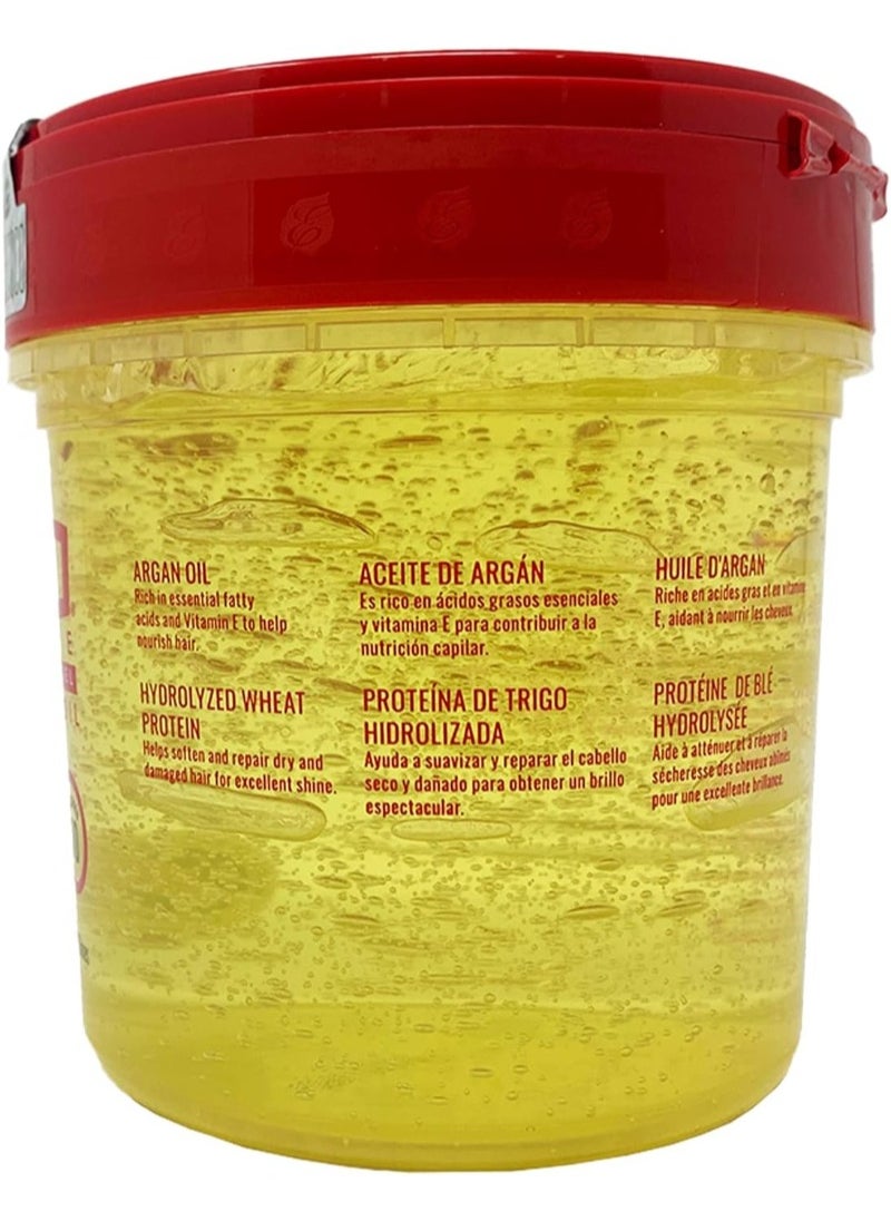 ECO STYLER - ECO Style Moroccan Argan Oil Styling Gel - Promotes Healthy Hair Ideal For All Hair 473ml - Image 1