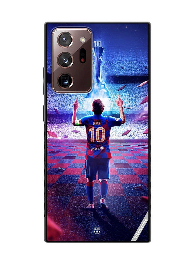 VR CREATIVE - Protective Case Cover For Samsung Galaxy Note20 Ultra 5G Messi Design Multicolour - Image 1