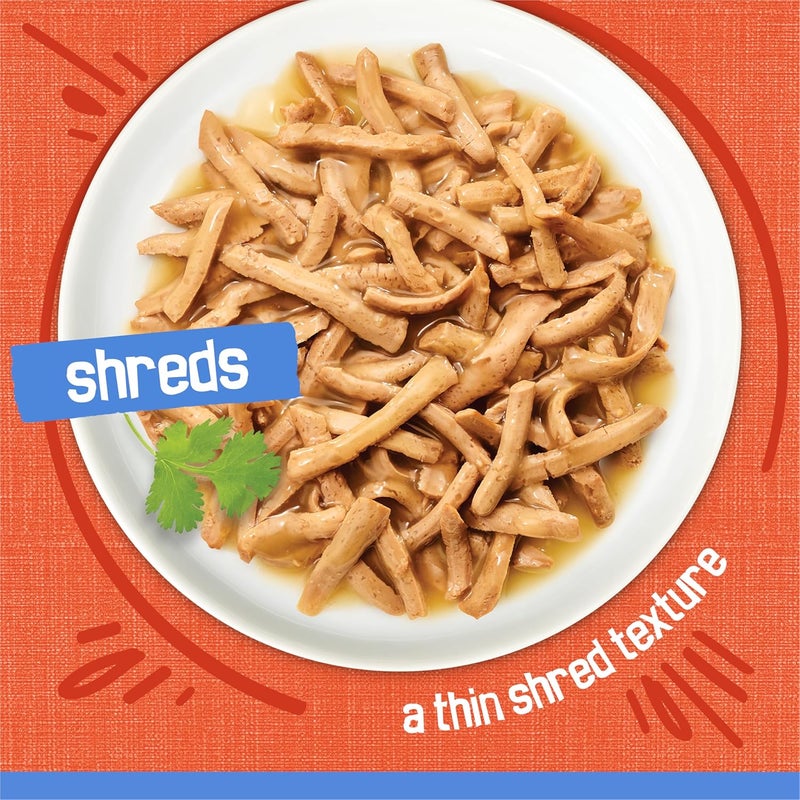 Friskies طعام قطط رطب من بيورينا فريسكيز شريدز علبة 5.5 أونصة (24 علبة) - Image 4