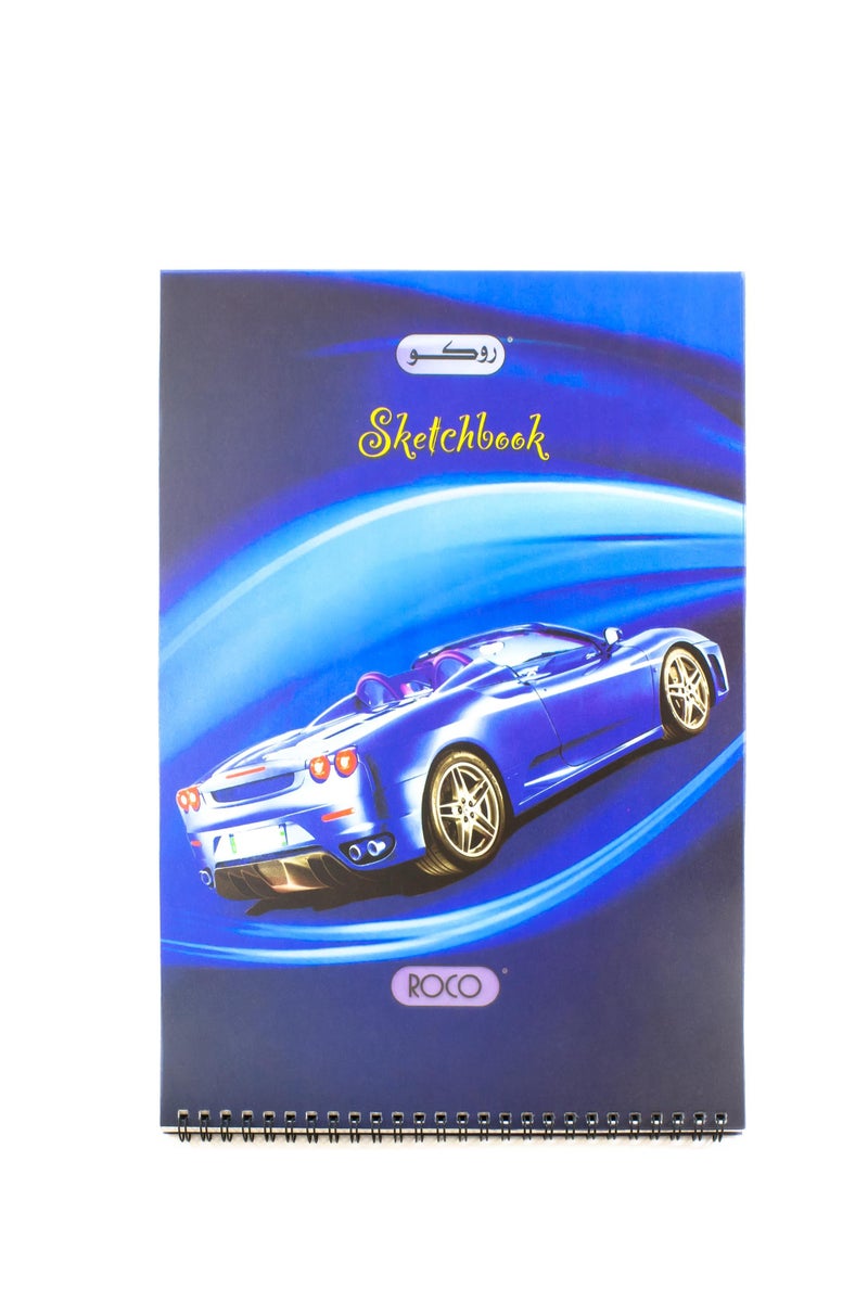 ROCO Sketch Pad Perforated with Handle110 gsmWhite16 Sheets