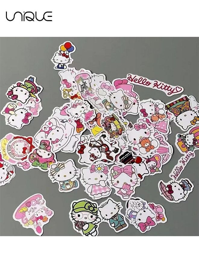 Unique 63Pcs Hello Kitty Waterproof Stickers-Stickers,Children's Gifts, Envelope Stickers, Sticker Gifts, Anime Sealing Stickers, Various Sealing Package Stickers  - Image 4