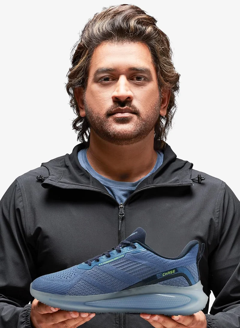 Asian Lightweight Slate Blue Running Shoes for Men and Boys