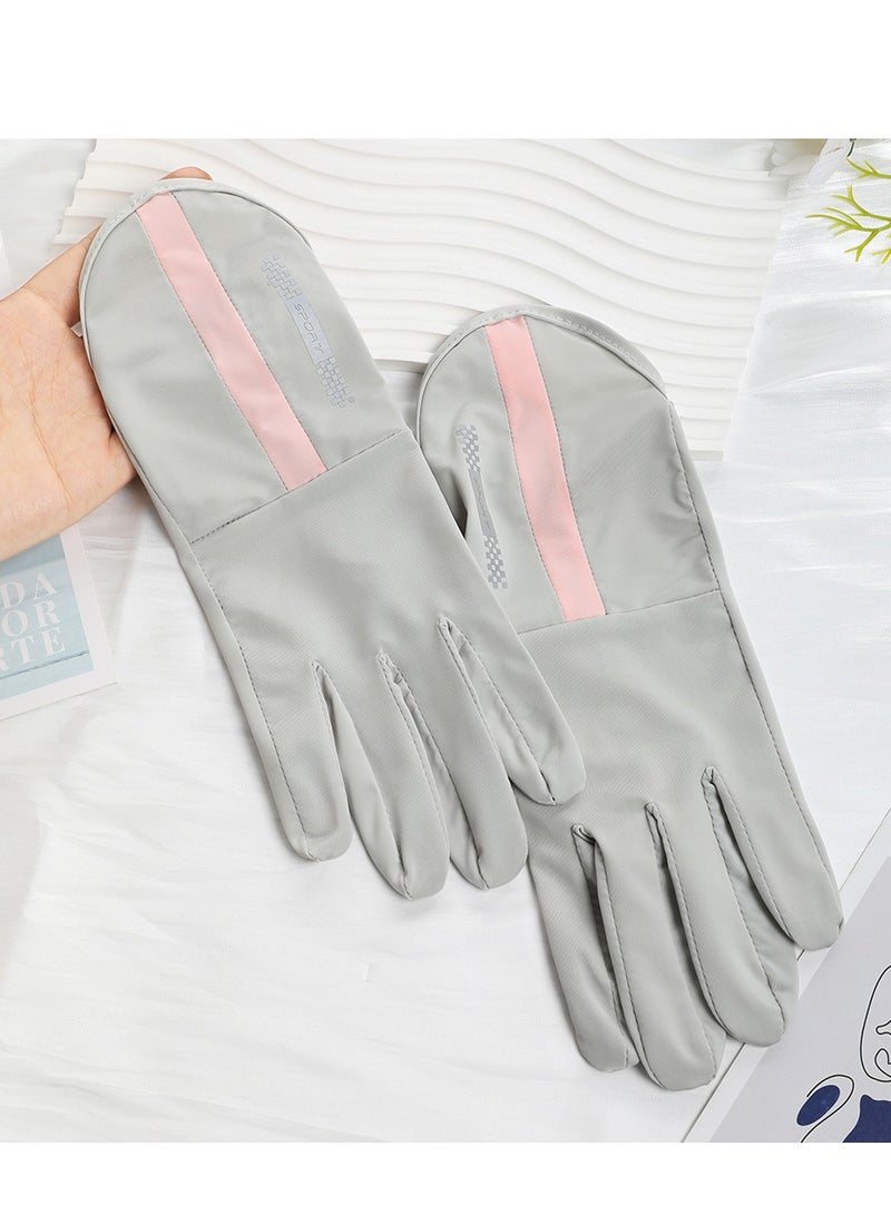RTYY Women's Gloves Driving Gloves Non-slip Sun Protection Summer UV Protection Sports Gloves - Image 5