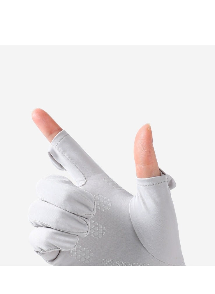 RTYY Women's Gloves Driving Gloves Non-slip Sun Protection Summer UV Protection Sports Gloves - Image 4