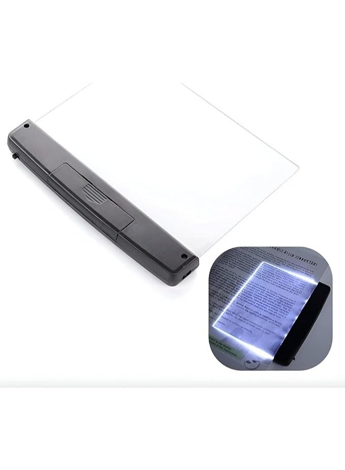 Book Light, Clear Panel for Night Reading, Slim and Portable Design with Long Battery Life, Perfect for Bed, Travel, Study, 17x14.5cm. - Image 4