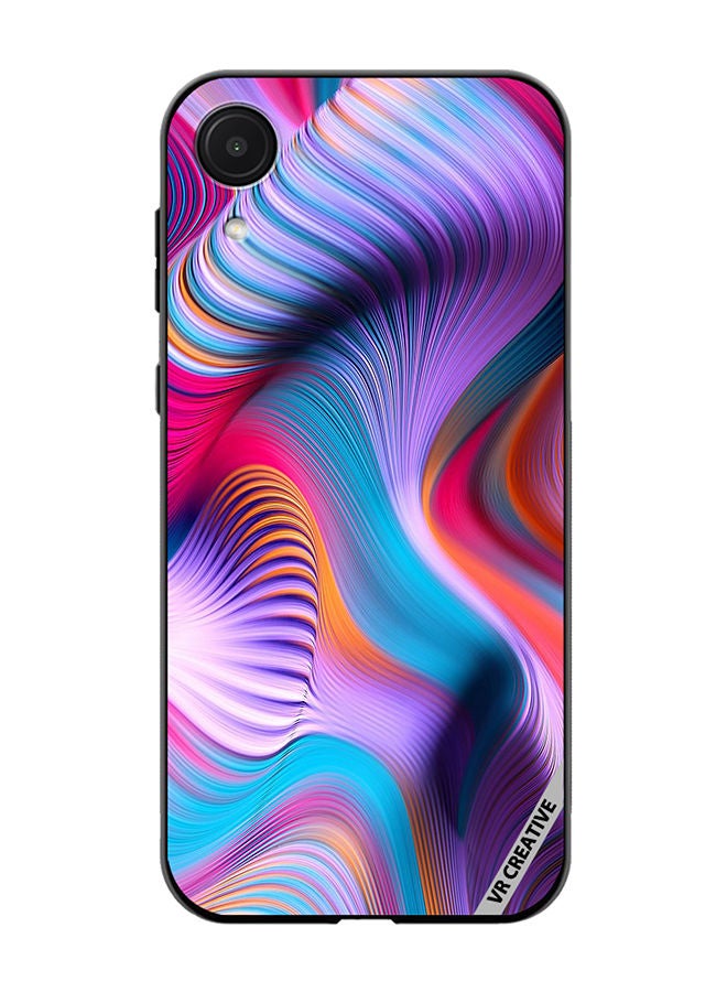 VR CREATIVE Protective Case Cover For Samsung Galaxy A03 Core Modern Abstract Design Multicolour - Image 1