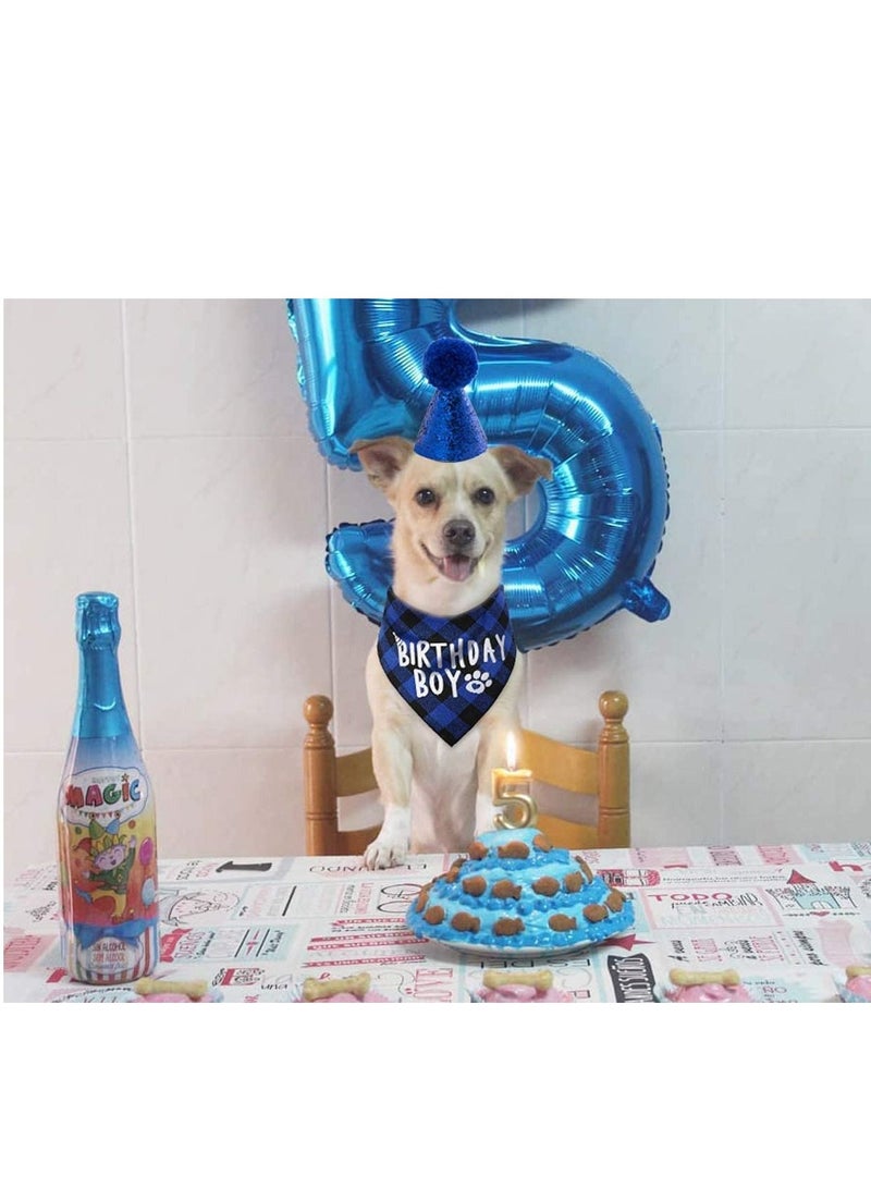 Dog Birthday Party Supplies Pet Birthday Triangle Scarf Party Supplies Decorations - Image 4
