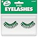 Amscan Blue Synthetic Tinsel Eyelashes 5 x 1 1 Pair Lightweight Easy to Apply SelfAdhesive Lashes Perfect Costume Accessory - Image 2