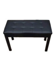 Wooden Frame Large Seat -Black