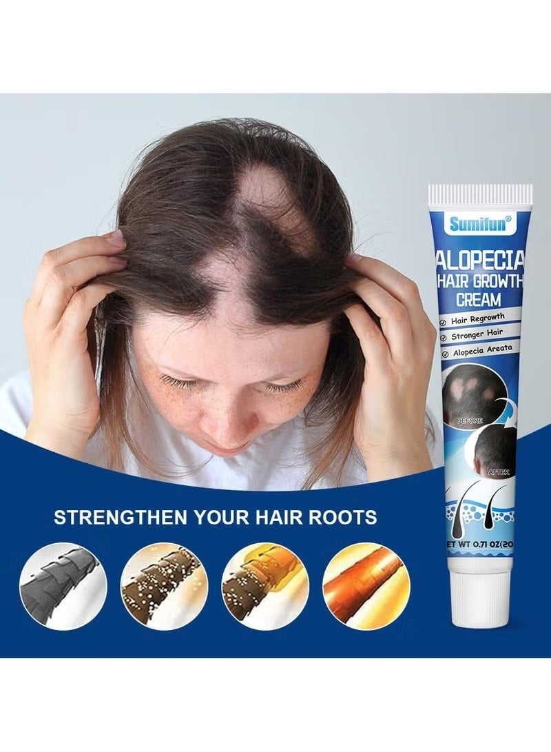 Sumifun Alopecia Hair Growth Cream for Promote Men's Hair Growth, Prevent Hair Loss, Care for Hair, 20g - Image 4