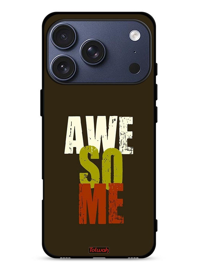 Tolwak Apple iPhone 17 Pro Protective Case Cover Awesome - Image 1