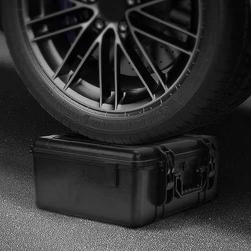 LOTOCASE Air Compressor Hard Case Compatible with DEWALT 20V MAX Tire Inflator DCC020IB, Air Pump Storage Carrying Bag for DEWALT DCC020IB Tools, with Pocket for Battery Pack and Charging （ CASE ONLY) - Image 5