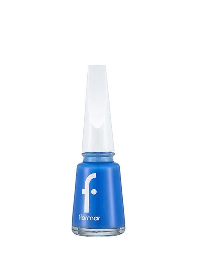 flormar Full Color Nail Enamel 487 Navy Blue New - Image 1