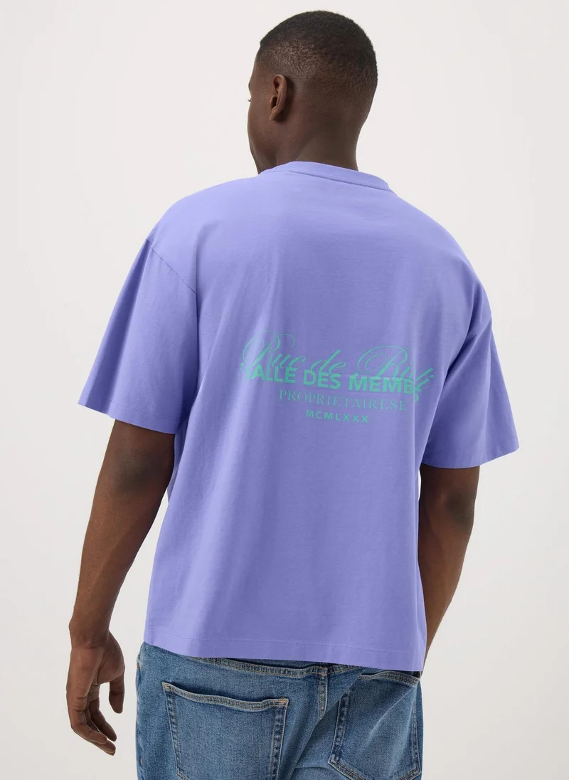 Matalan Purple Editions Club Lounge T-Shirt