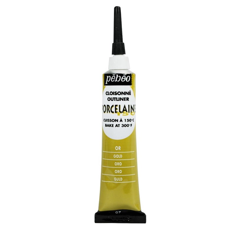 PEBEO Porcelaine 150 China Paint Outliner 20 ml Tube Gold 06 Fl Oz Pack of 1 036007
