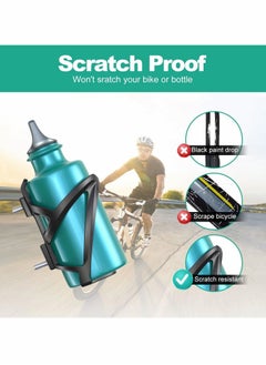 Y&D Bike Bottle Holder, Premium Bicycle Water Holder Cage Bracket Fit 650-750ML with Secure Screw Mounting, Perfect  - Image 3