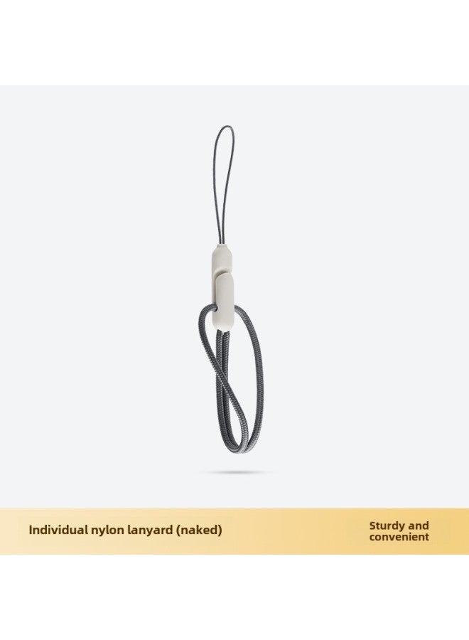 For Apple Headset Airpods4 Wireless Bluetooth Headset Protective Cover TPU Transparent Headset Protective Cover Material-Color:Tpu Soft Shell (bare Shell)-Applicable Models:Naked: Individual Nylon Lanyard