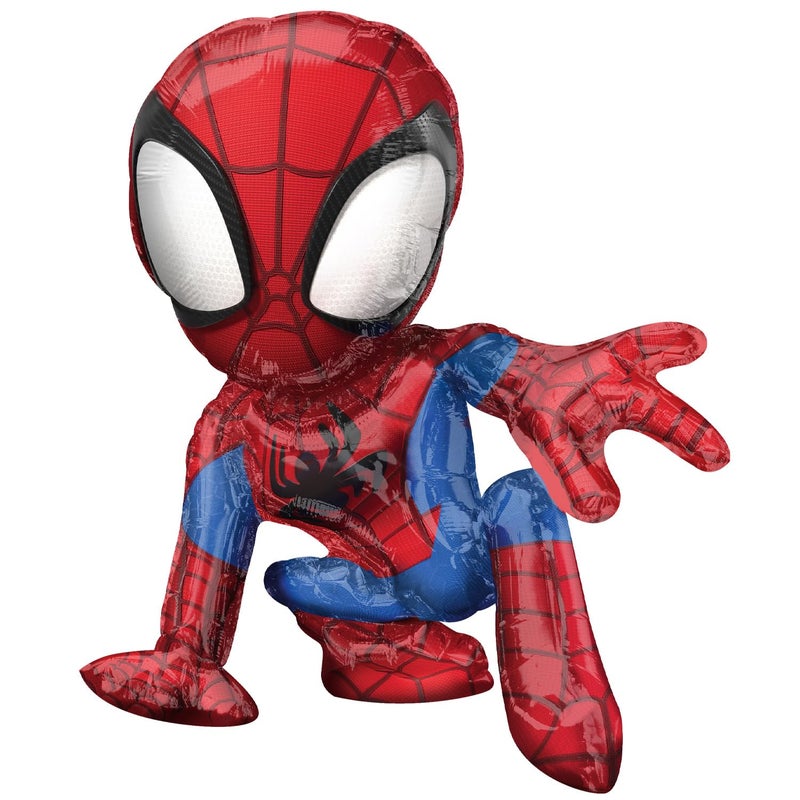 Amscan Anagram - Officially Licensed Spidey & Friends Foil Sitter Balloon - 16"