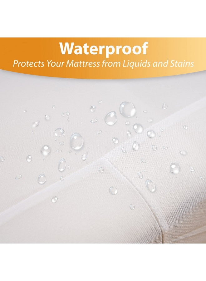CrystalTowels Ultimate Zippered Waterproof Mattress Encasement- Protector - 10 Year Warranty! - Image 1