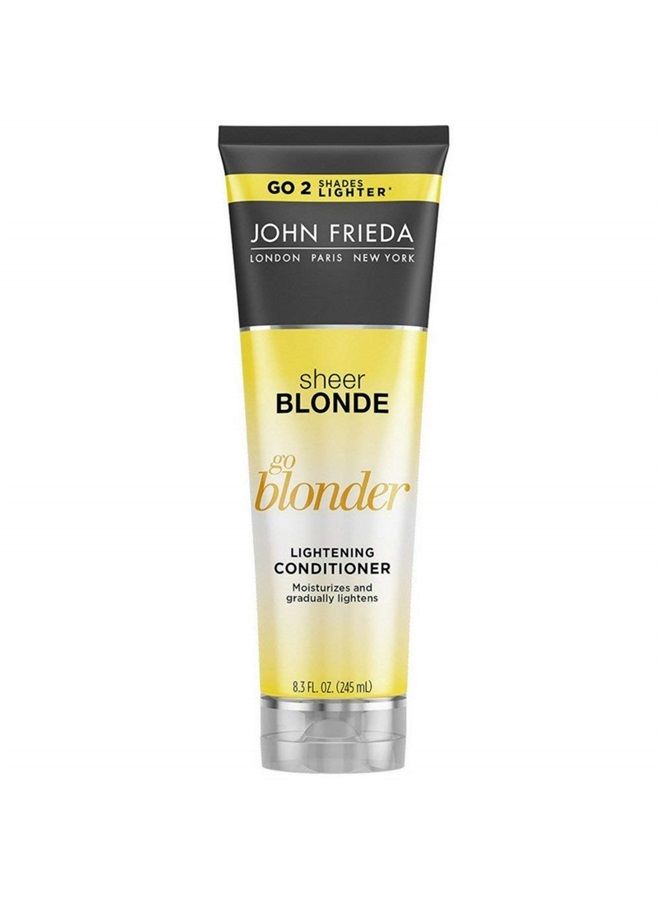 John Frieda بلسم شير بلوند جو بلوندر لتفتيح 8.3 أونصة (245 مل) (عبوة 2)