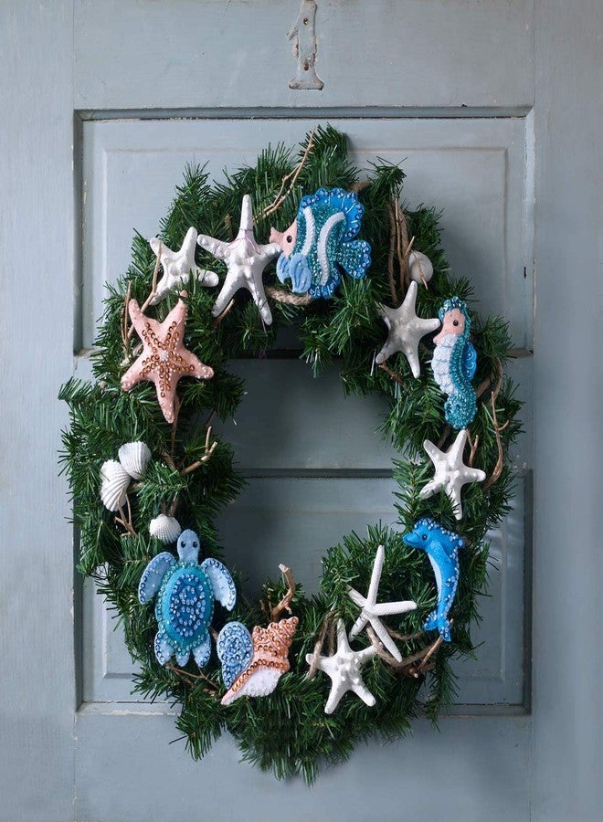 Bucilla 86958E FELT ORNAMENTS KIT UNDER SEA - Image 5