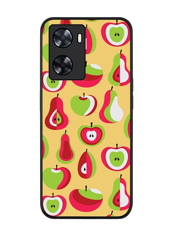 Stylizedd Rugged Black edge case for OnePlus Nord N20 SE Slim fit Soft Case Flexible Rubber Edges Anti Drop TPU Gel Thin Cover - Modern Apple - Image 1