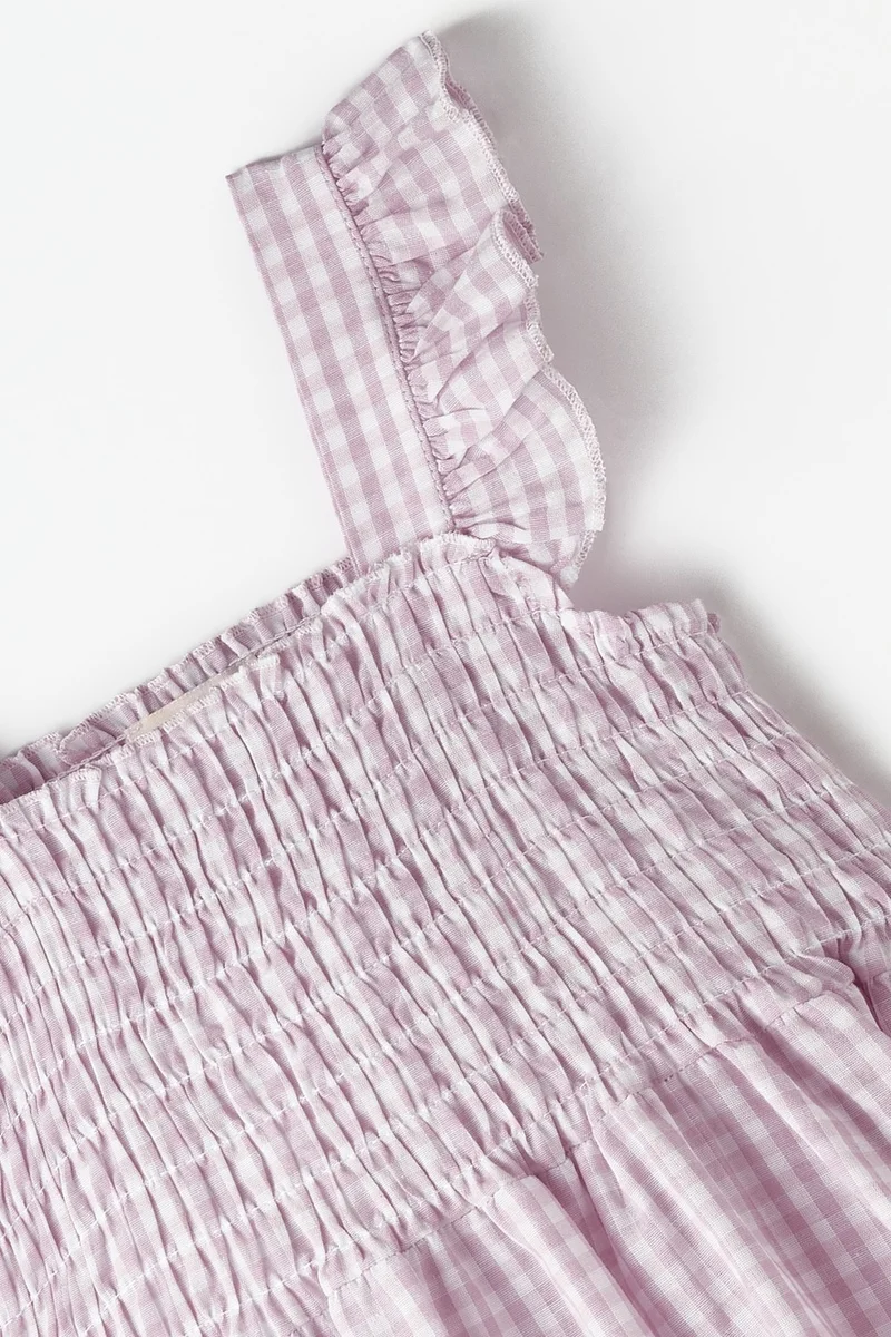 JUNE Plaid Baby Dress