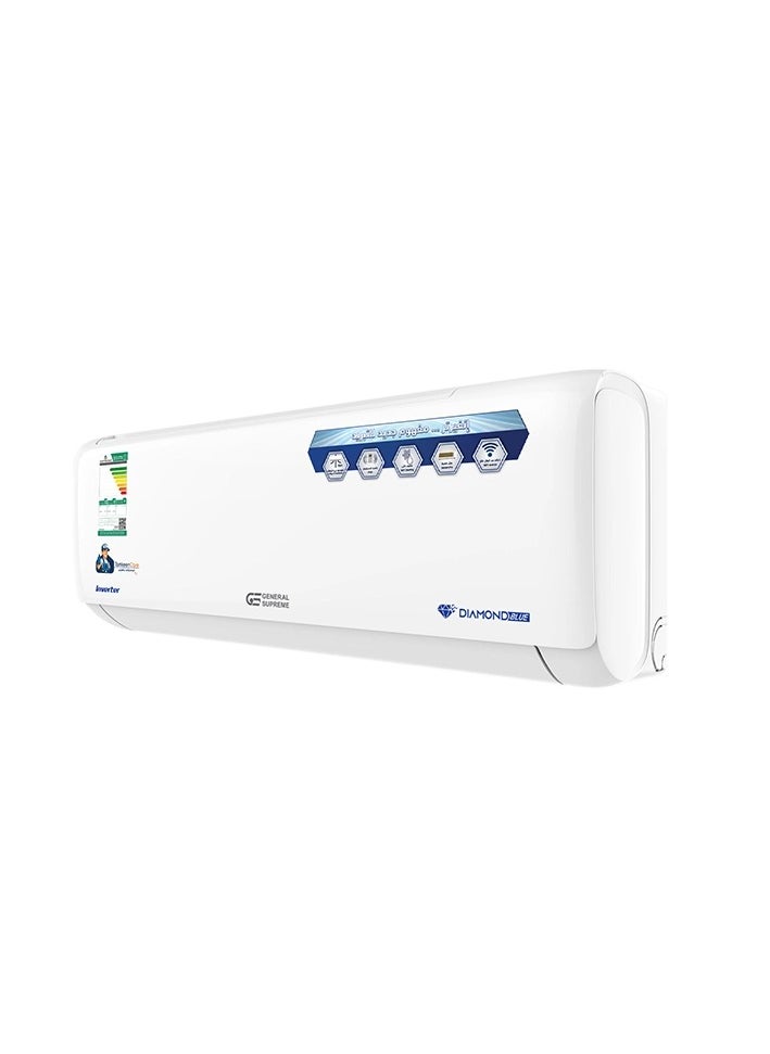 GENERAL SUPREME General Supreme Split AC Diamond Blue, 27,400 BTU, Inverter, Wi-Fi,Cold  - Image 2
