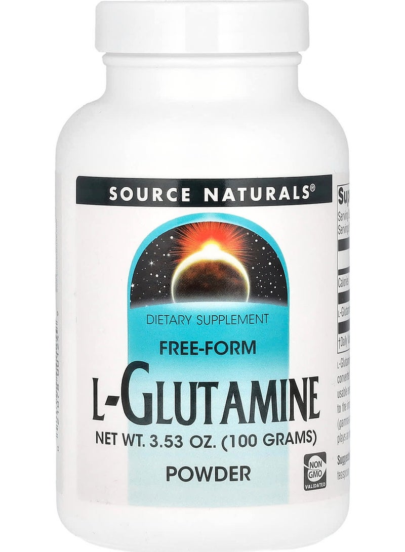 L-Glutamine Powder, 3.53 oz (100 g)