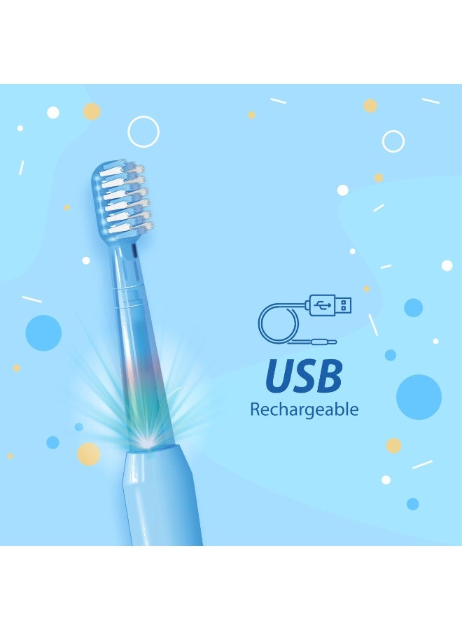 Dentoshine Sonic Plus Toothbrush Age 3+ -Blue - Image 4