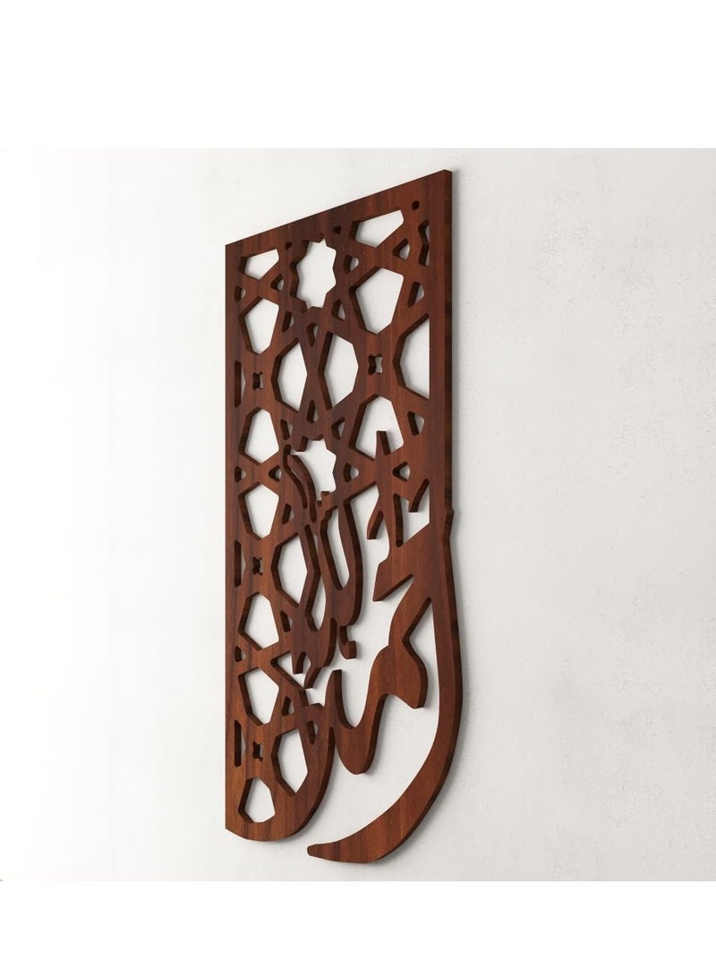 Story Of Candle Decorative wall art panel - with a distinctive design in a distinctive  Brown color - Image 2