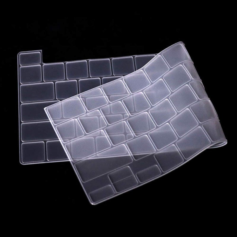 Oaky غطاء حماية لوحة المفاتيح متوافق مع ماك بوك برو 16 بوصة 2019-2020 إصدار نموذج A2141 غطاء سيليكون ناعم مقاوم للماء والغبار رقيق للغاية للوحة مفاتيح ماك بوك برو 16 بوصة - سيليكون شفاف - Image 5