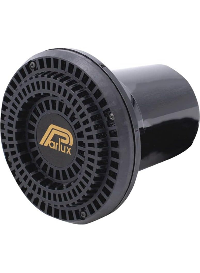 Parlux Universal Diffuser – Lightweight Hair Dryer Attachment for Curls, Waves, and Volume – Compatible with Parlux Professional Hair Dryers (Black)