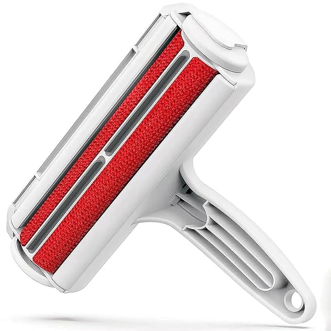 WEGON Pet Hair Remover - Lint Roller, Lint Remover, and Pet Hair Roller in One. Remove Dog, Cat Hair from Furniture, Carpets, Bedding, Clothing-Multicolor-Pack of 1 - Image 1