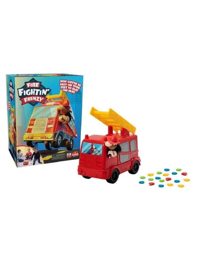 Goliath Fire Fightinfrenzy Game Fastpaced Active Floor Play With Realistic Firetruck Action Ages 4 And Up 24 Players  - Image 3