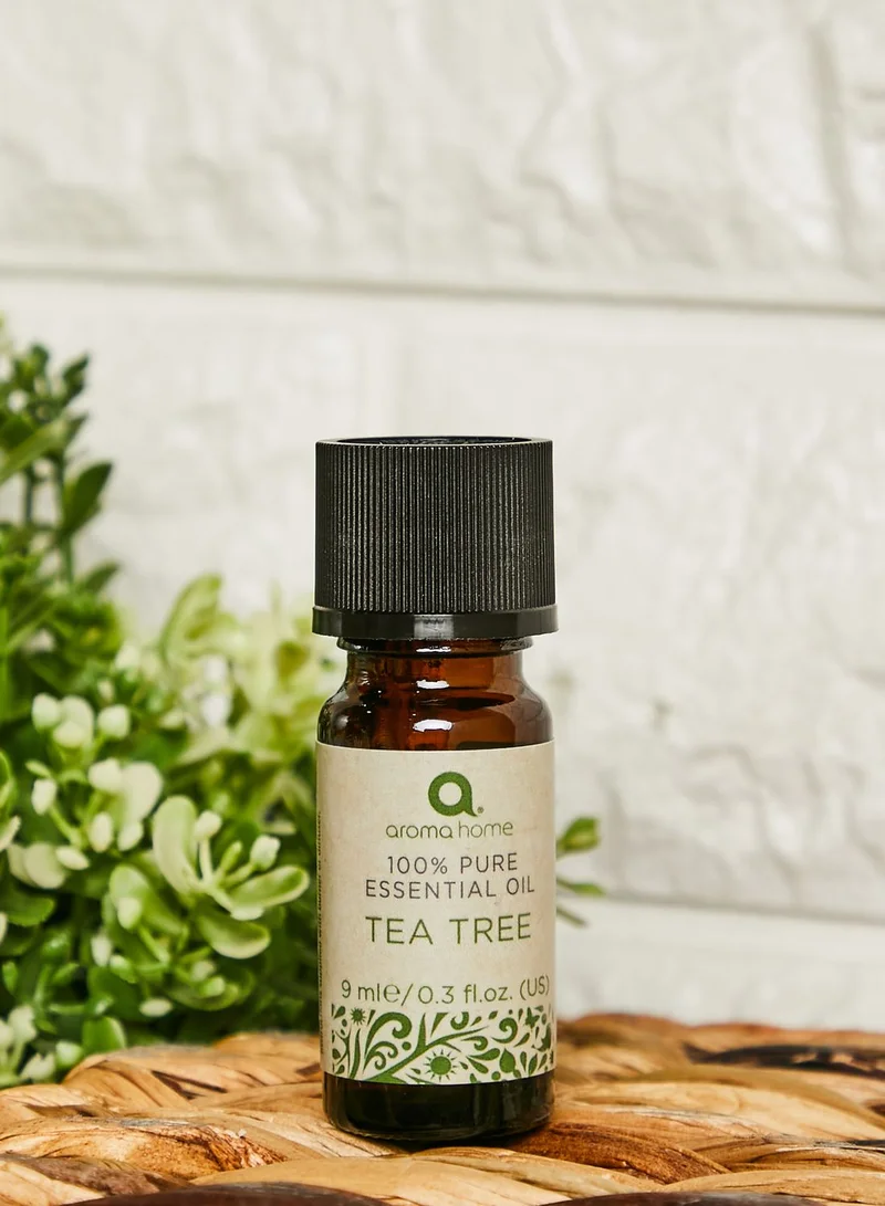 Aroma Home Tea Tree Pure Essential Oil 9Ml