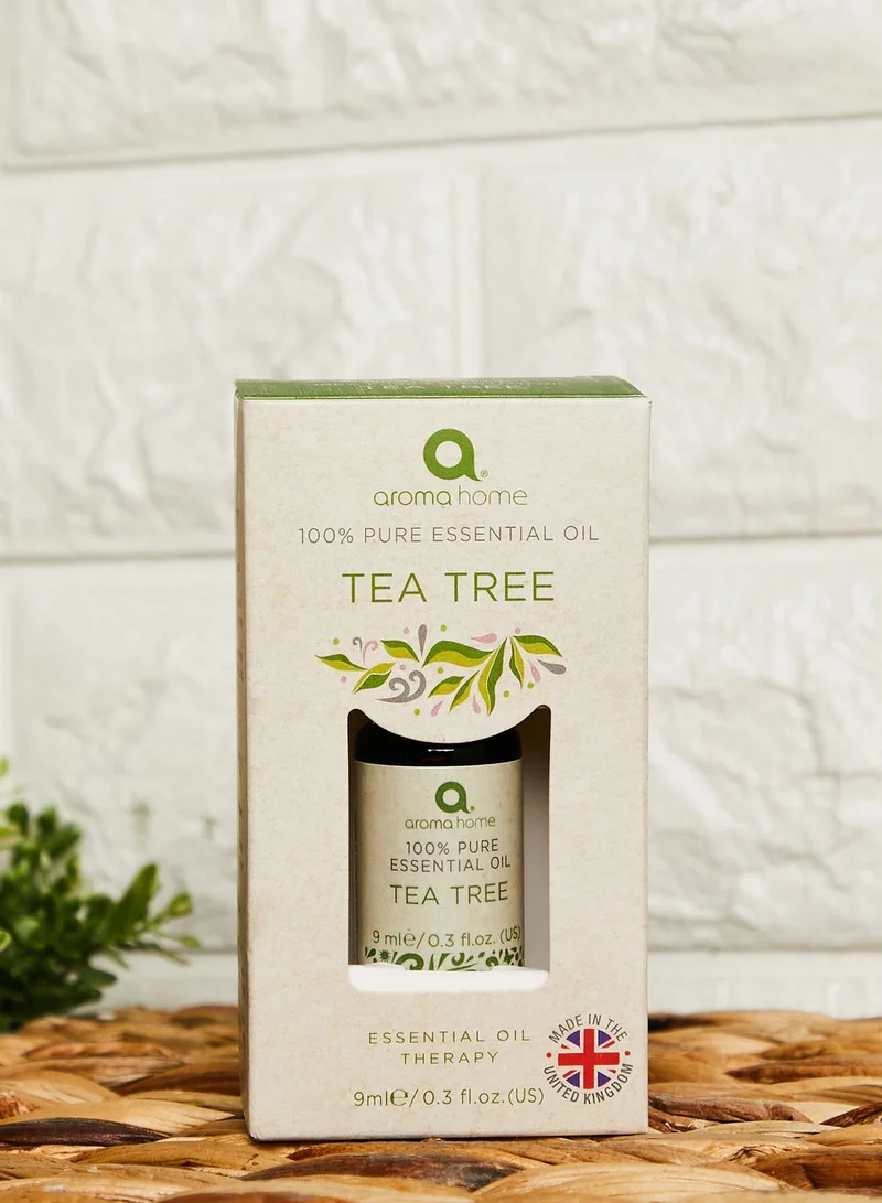 Aroma Home Tea Tree Pure Essential Oil 9Ml