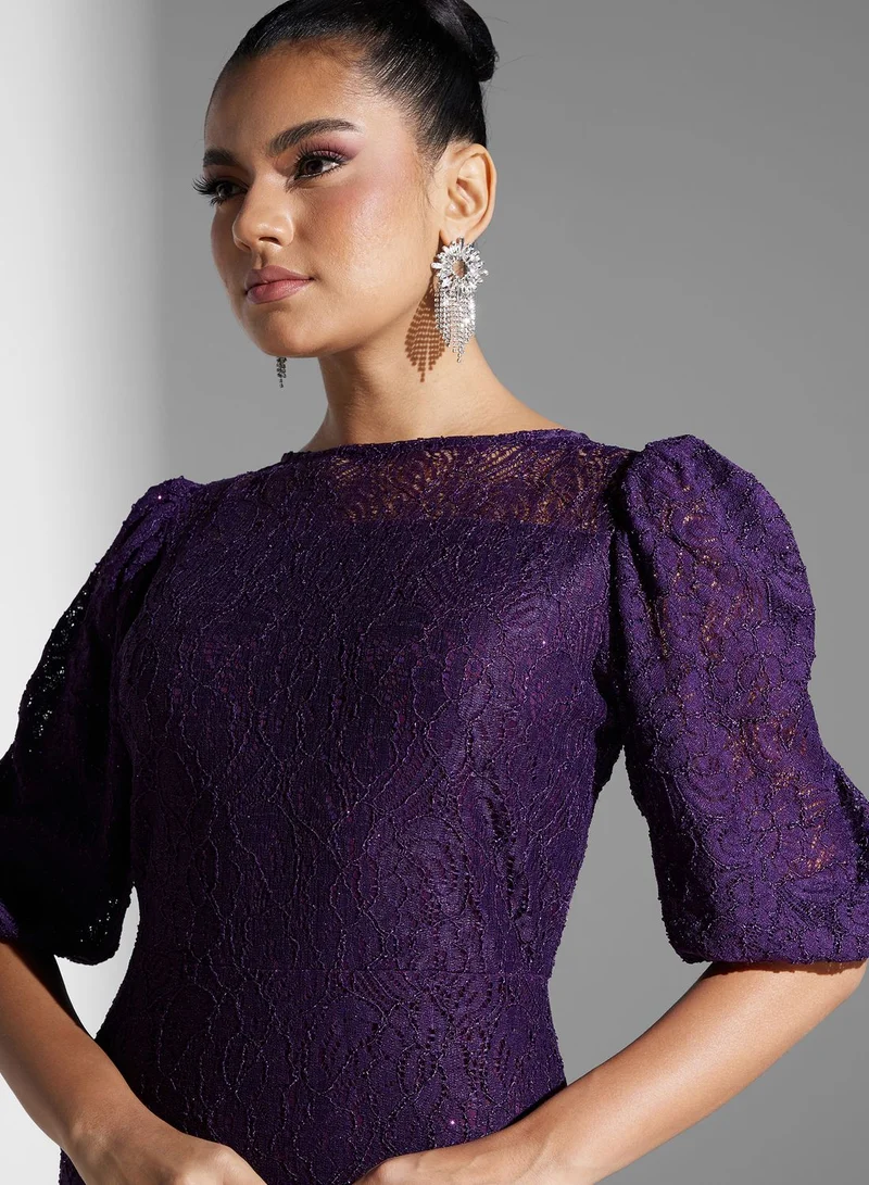 Khizana Lace Detail Dress