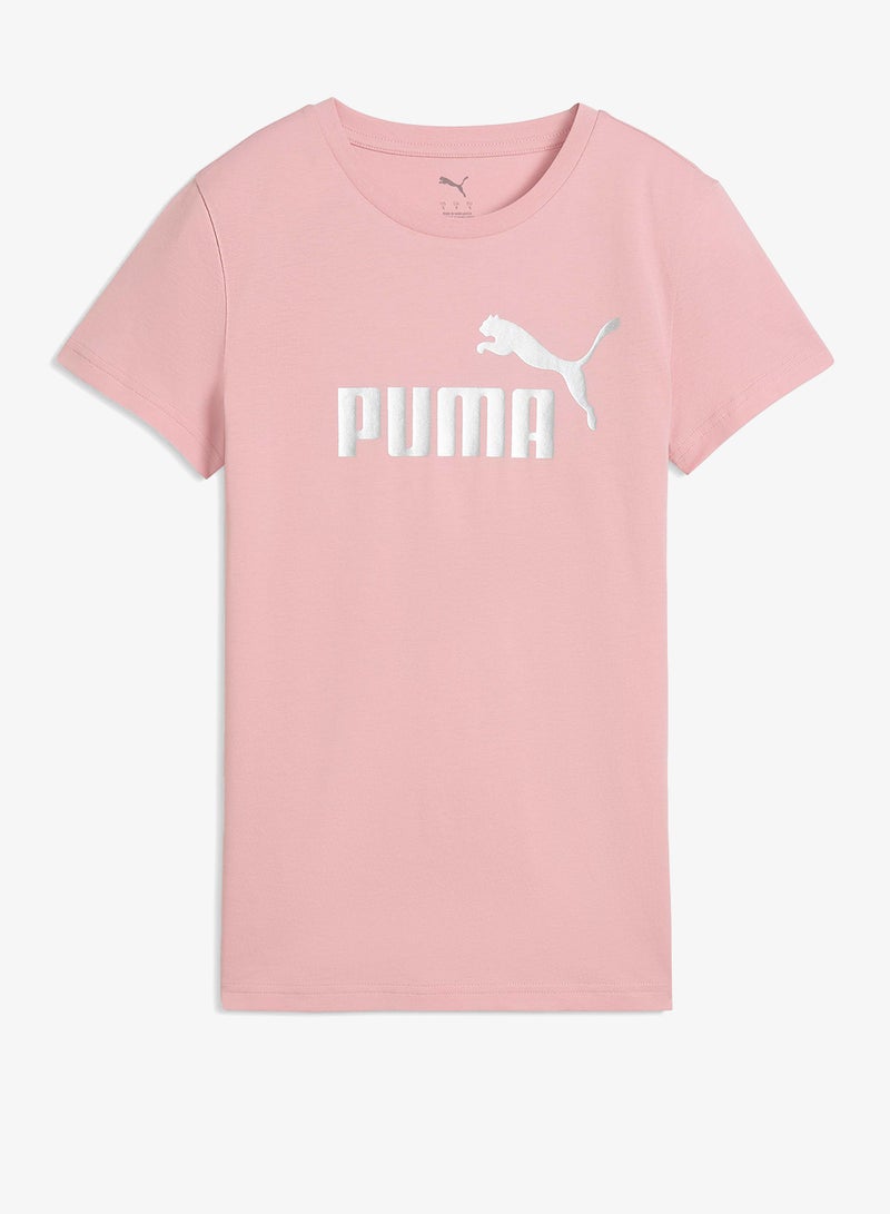 PUMA Essential Metallic No.1 Logo T-Shirt - Image 1