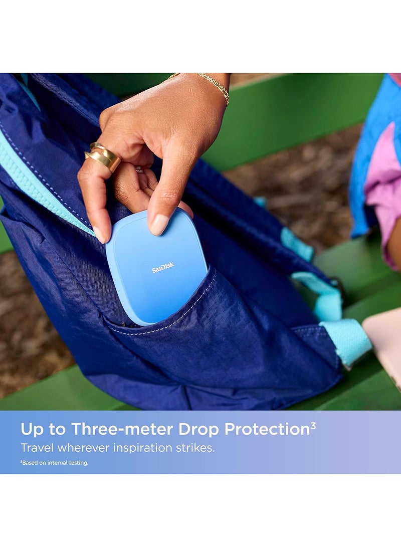 sandisk Creator Phone SSD 1TB, compatible with MagSafe, up to 1000 MB/s** read speeds, 4K ProRes 60FPS Video capture, IP65, 5 Y Warranty - Image 4