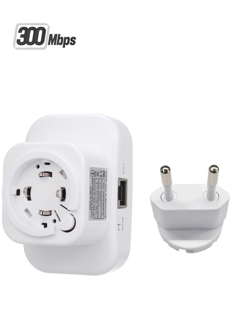 Wireless-N WiFi Repeater/AP Range Extender Access Point Signal Booster 300Mbps - Image 1