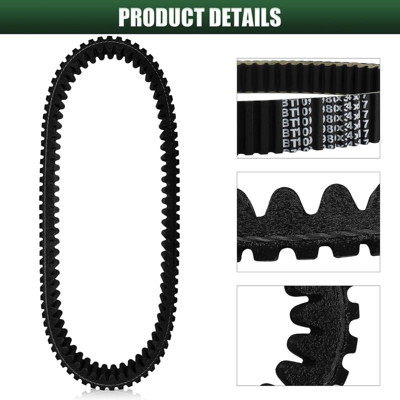 SOAJEE Drive Belt for Bombardier Can-Am Commander Outlander Renegade Models - Image 3