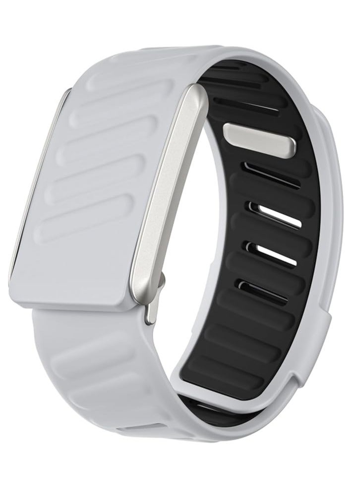Comfort Durable Silicone Wristband Compatible with WHOOP 4.0 Band, Soft Silicone Sports Loop Strap for Men & Women, with U Shapped Connector  - Image 1