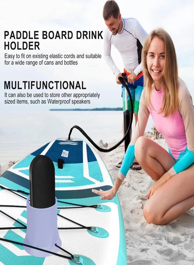 IYRNISFEM Paddle Board Cup Holder, Stand Up Paddle Board Accessory, Drink Holder Suitable for Types of Cup/Bottle/Drink (Blue) - Image 2
