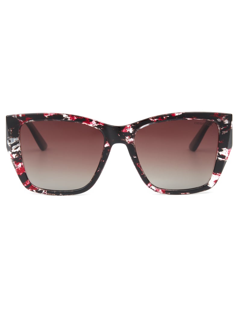 Despada DS 2306 C4 Women's Full Rim Square  Polarized Sunglasses - Image 1